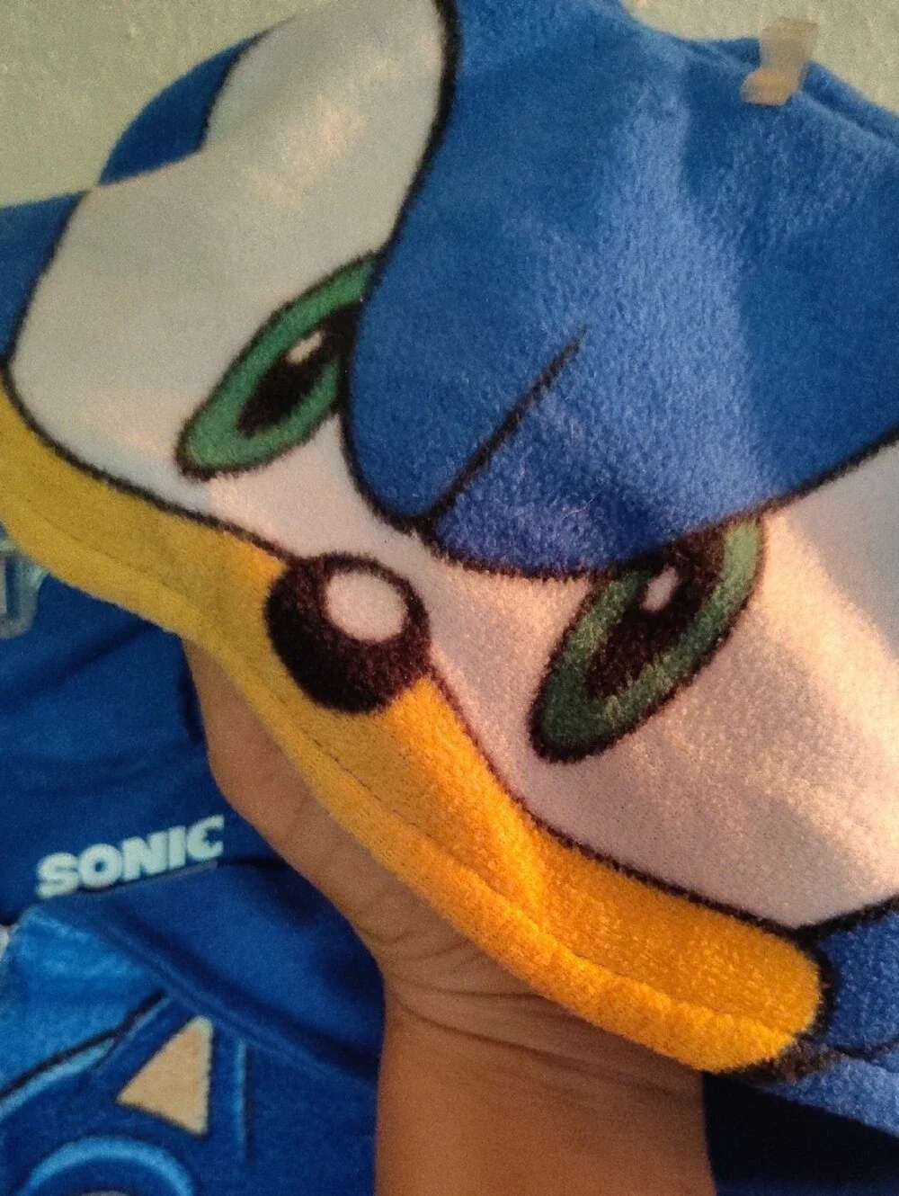 Sonic The Hedgehog bright blue